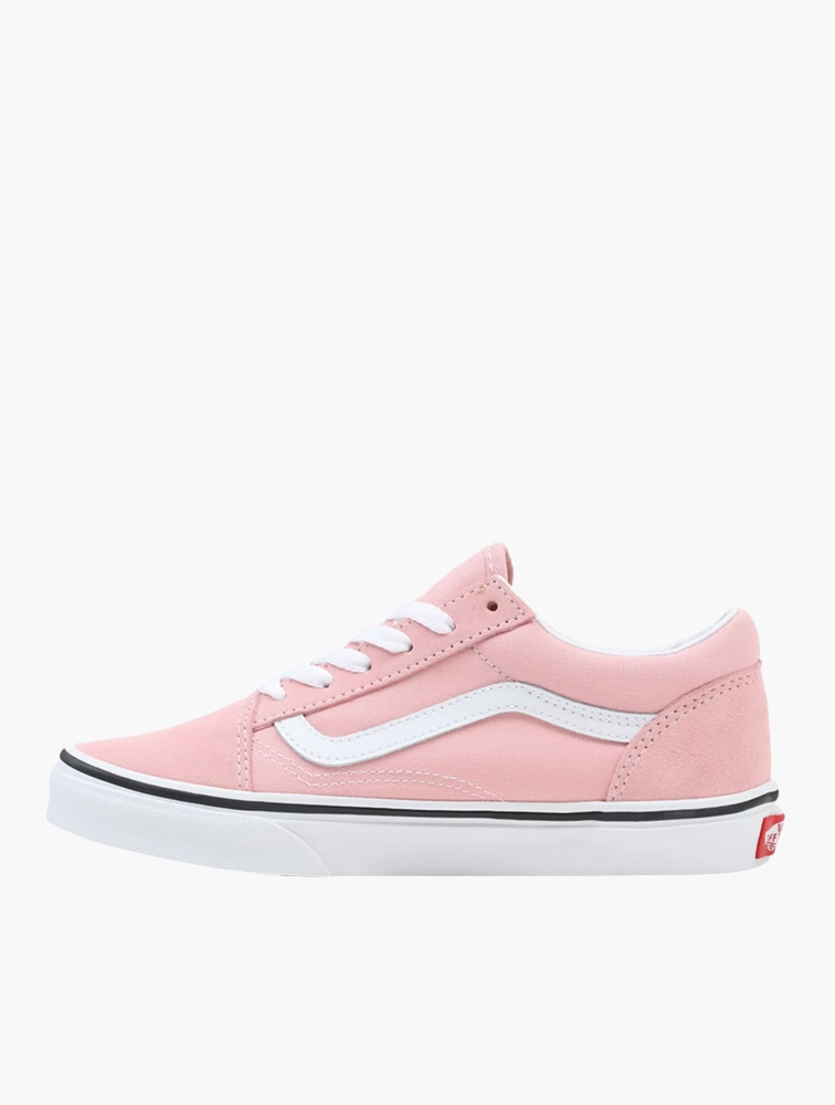 MyRunway Shop Vans Powder Pink True White Old Skool Sneakers